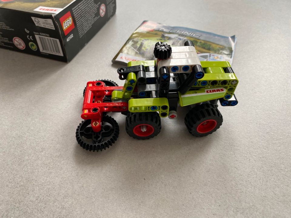 Lego Technic 42102 Claas Traktor vollständig mit Anleitung OVP in Bretzfeld