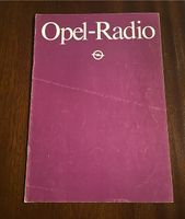 Opel Radio Prospekt (1982) Bochum - Bochum-Südwest Vorschau