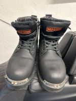 Nagelneue Harley Davidson Leder Stiefel West - Unterliederbach Vorschau