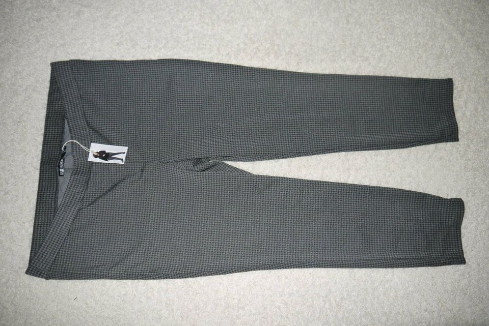 Neu -Hose mit Gummibund  Gr 52/54 Schwarz/ Grau m Etikett in Klausdorf