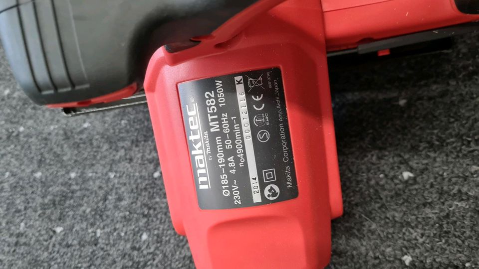 Makita Maktek MT582 Kreissäge Handkreissäge Säge in Karlskron