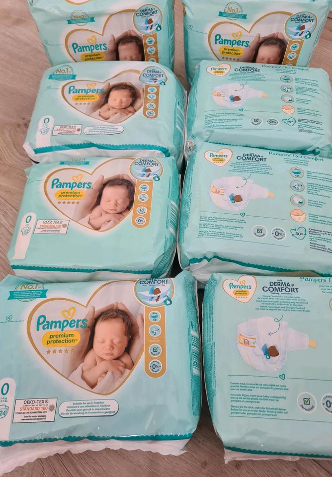 Pampers Windeln, Newborn, 0er Windeln OVP in Langenfeld