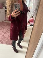 NEUE TREDY WOLLJACKE, MIT ETIKETT, GR. 1, BORDEAUX Niedersachsen - Vechelde Vorschau