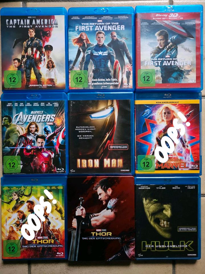 MARVEL Filme / DVD  Blu-ray   3D  Thor  Blade in Leverkusen