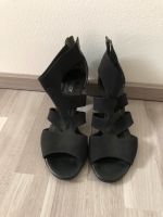 Gabor - Schwarze Sandaletten Pumps in Größe 5 1/2 bzw 38,5 - TOP! Nordrhein-Westfalen - Hiddenhausen Vorschau