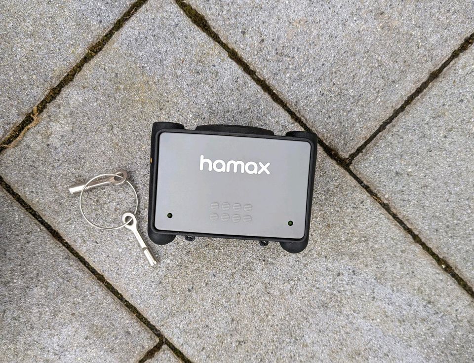 Hamax Caress Fahrradsitz + 2 Adapter + Regencape (Neu) in Köln