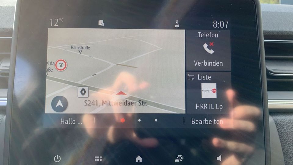 Renault Captur Intens TCe 100 KLIMA+NAVI+RÜCKFAHRKAMERA in Burgstädt