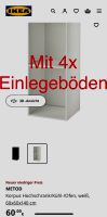 IKEA METOD Hochschrank 4x Einlegeböden 2x Hochglanz Tür Rodenkirchen - Sürth Vorschau