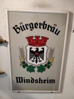 Original Schild Bürgerbräu Windsheim retro Bayern - Veitsbronn Vorschau