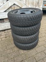 TOP❗️ 4x Allwetterreifen auf Stahlfelgen 155/70 R13 Nordrhein-Westfalen - Moers Vorschau