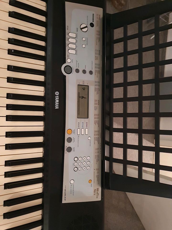 Keyboard Yamaha PSR E203 gut erhalten in Alveslohe