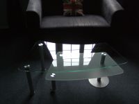 Glas salontisch / Wohnzimmer Salontisch 110x60x46 cm Rheinland-Pfalz - Schweigen-Rechtenbach Vorschau