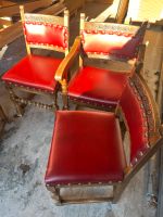 Rote Leder Sessel Antik Revival Baden-Württemberg - Herrenberg Vorschau
