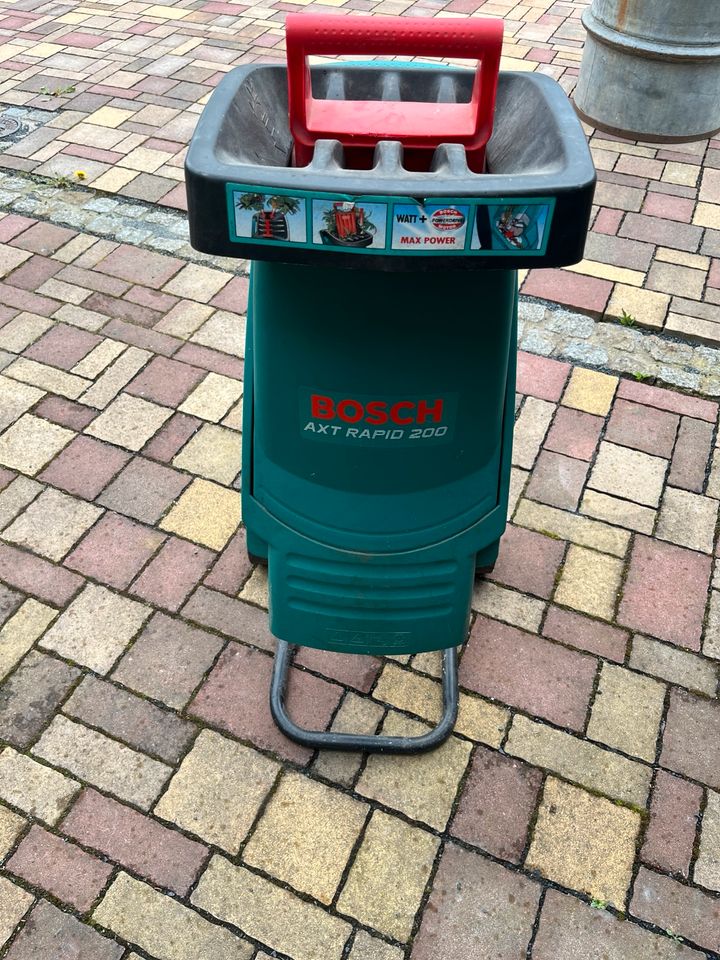 Bosch Axt rapid 200 Häcksler in Großenhain