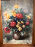Gemälde | Blumen Bild inkl. Bilderrahmen Berlin - Charlottenburg Vorschau