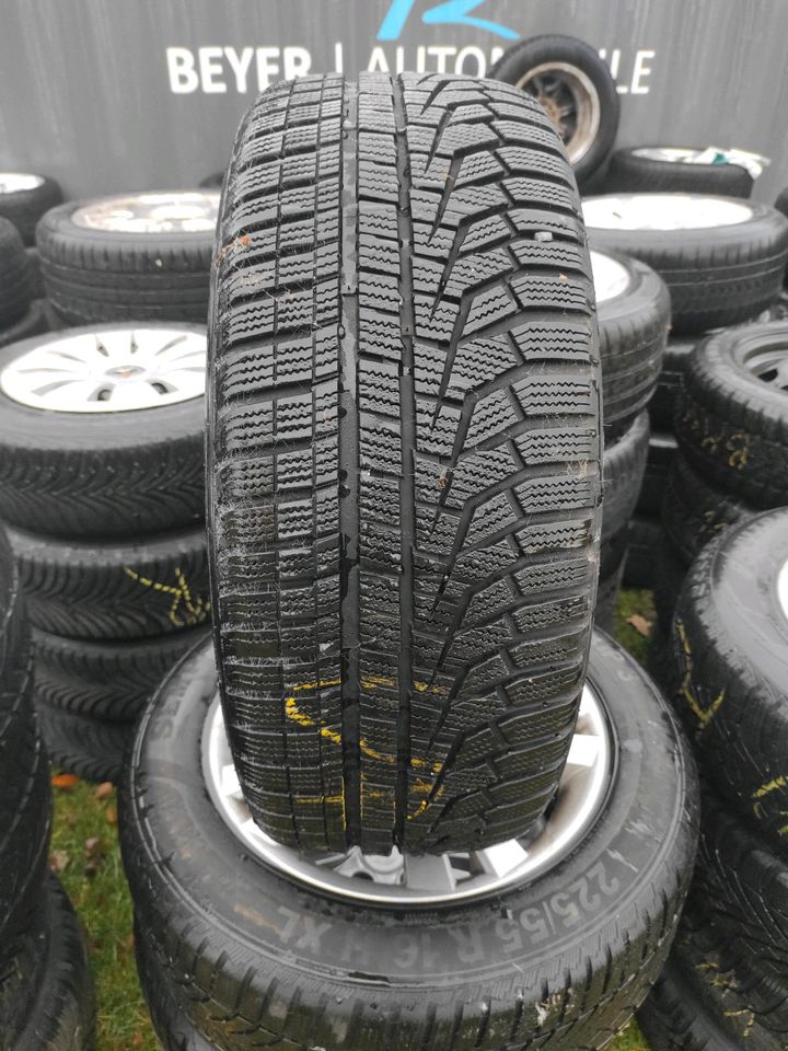 4x225/55R16 Winterreifen Alufelgen regal27 nr315 in Freren