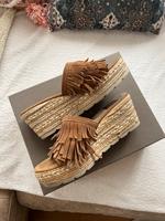 Kanna Sandalette mit Keilabsatz Espadrilles Wedges Wildleder Boho Hessen - Lampertheim Vorschau