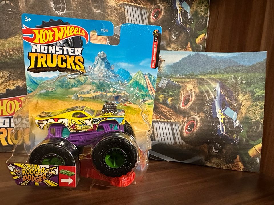 Hot Wheel Monster Truck Rodger Dodger 1:64 NEU & weitere in Uedem