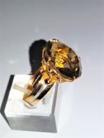 Mächtiger Goldring aus 750 Gold mit einem großen hellen Stein Schleswig-Holstein - Norderstedt Vorschau
