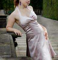 wunderschönes Kleid Gr. 36 rosa seidig glänzend Orsay Dresden - Räcknitz/Zschertnitz Vorschau