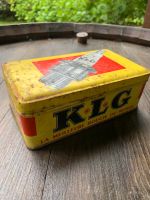 KLG Zündkerze Dose 50er Litho Deko Garage Sammlung Oldtimer Vespa Nordrhein-Westfalen - Korschenbroich Vorschau