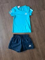 Adidas Sportsachen Trikot Tshirt T-Shirt kurze Hose Gr. 128 Sachsen - Naunhof Vorschau