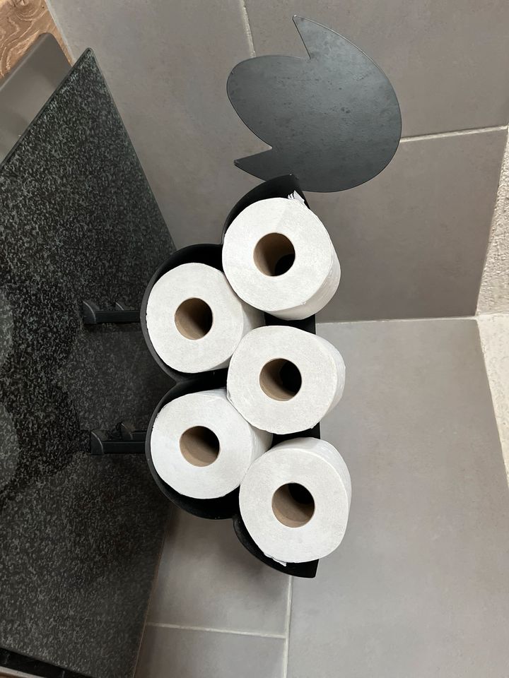 Toilettenpapieraufbewarung als Schaf in Lutherstadt Wittenberg