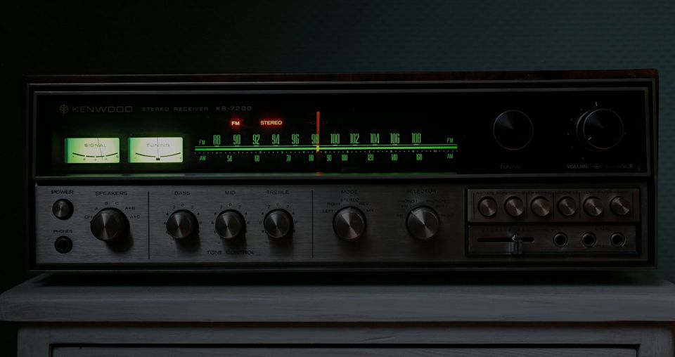 Kenwood KR-7200. Selten, sehr gepflegt, technisch top. Revidiert. in Gelnhausen