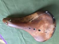 Wittkop Vintage Ledersattel Leder frisch renoviert retro Rarität Düsseldorf - Bilk Vorschau