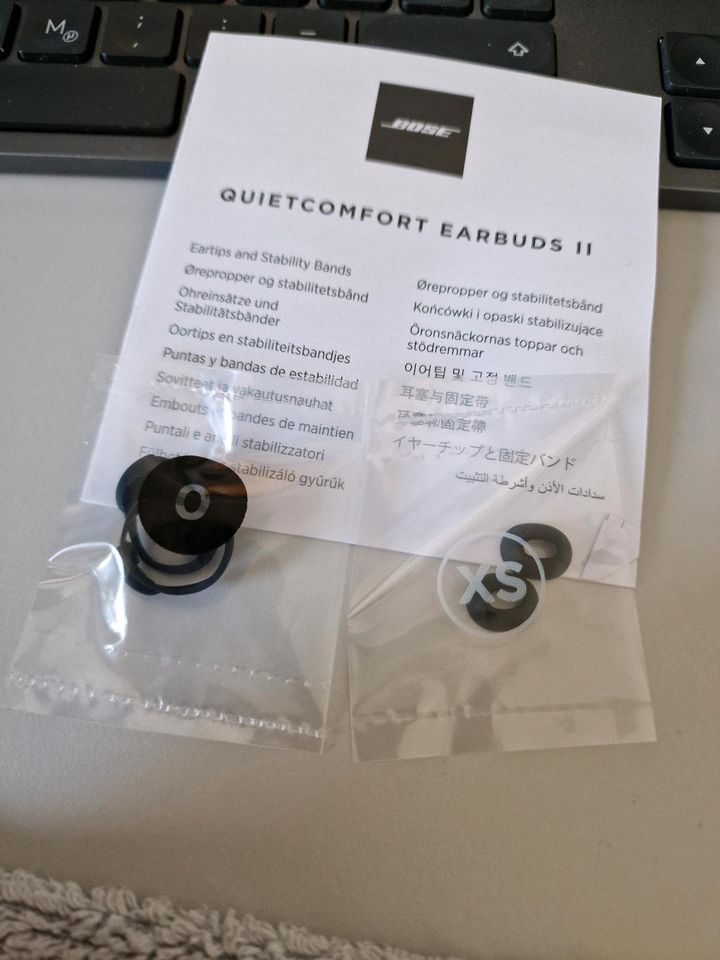 Bose Quietcomfort Earbuds II Ohreinsatz und Stabilitätsband XXL in Berlin