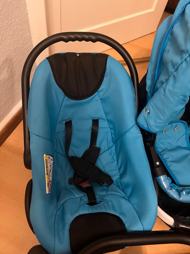 Kinderwagen Buggy Babyschale Maxi-Cosi 3 Teile Joie Hauck ABC in Düsseldorf