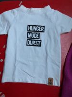 Weiß Hunger müde Durst 80 86 t-Shirt selbstgemacht Nordrhein-Westfalen - Olfen Vorschau