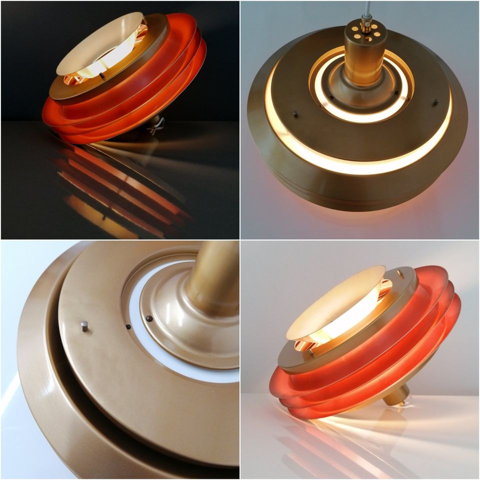 Lampe danish design zu SPAGE AGE poulsen retro mid- century70er in Berlin