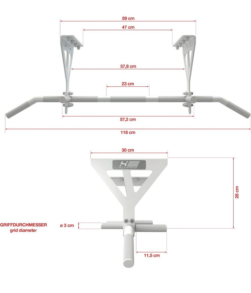 Hold Strong Fitness Klimmzugstange in Bremen