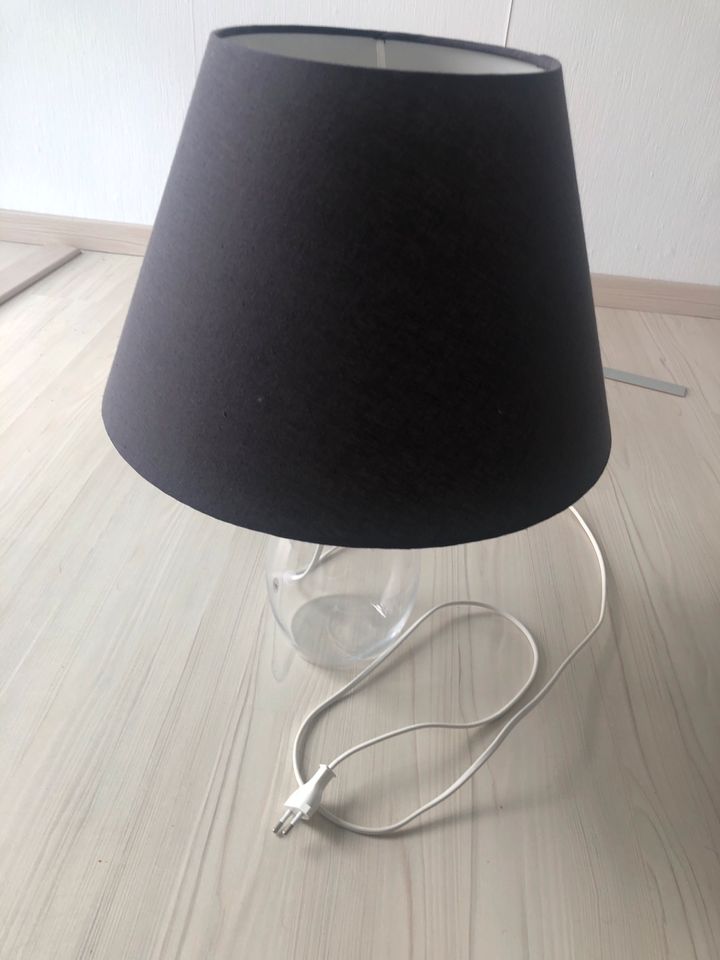 Lampe Ikea Glas Anthrazit Grau in Gronau (Leine)