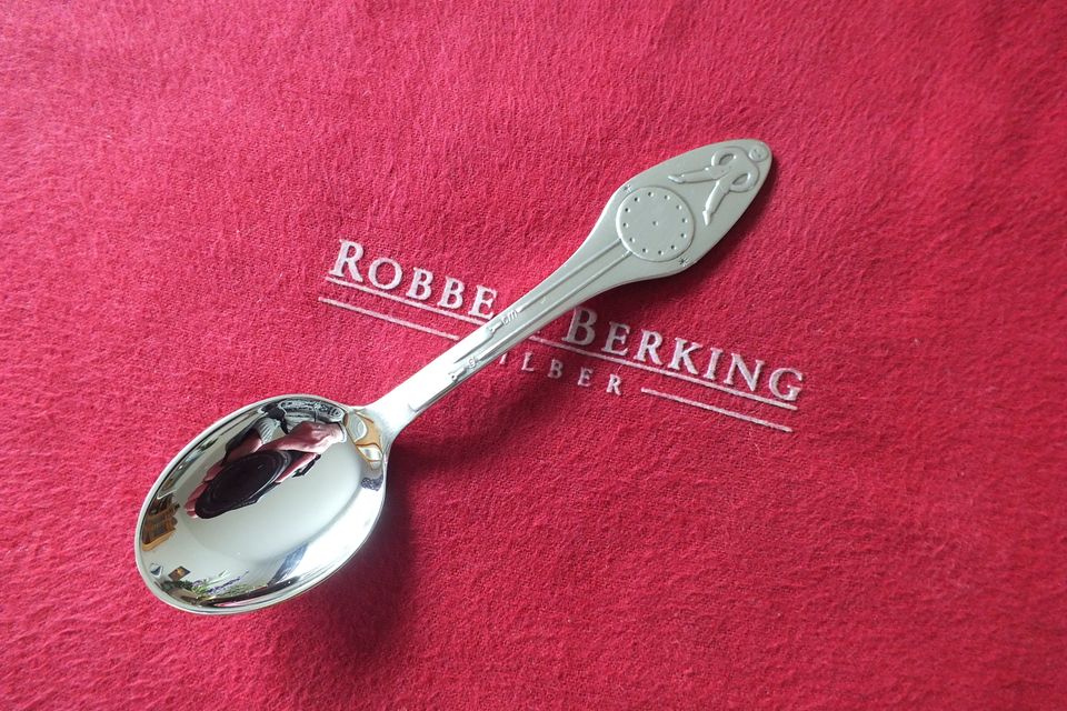 ROBBE & BERKING Geburtslöffel 90er Silber NEU!! in Flensburg