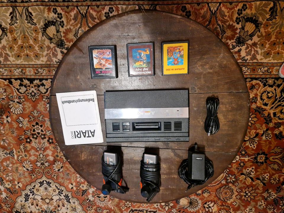 Atari 2600 3 Spiele 2 Controller Anleitung in Nohfelden