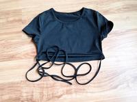 Damen Tshirt Größe M shein schwarz bauchfrei Niedersachsen - Cuxhaven Vorschau