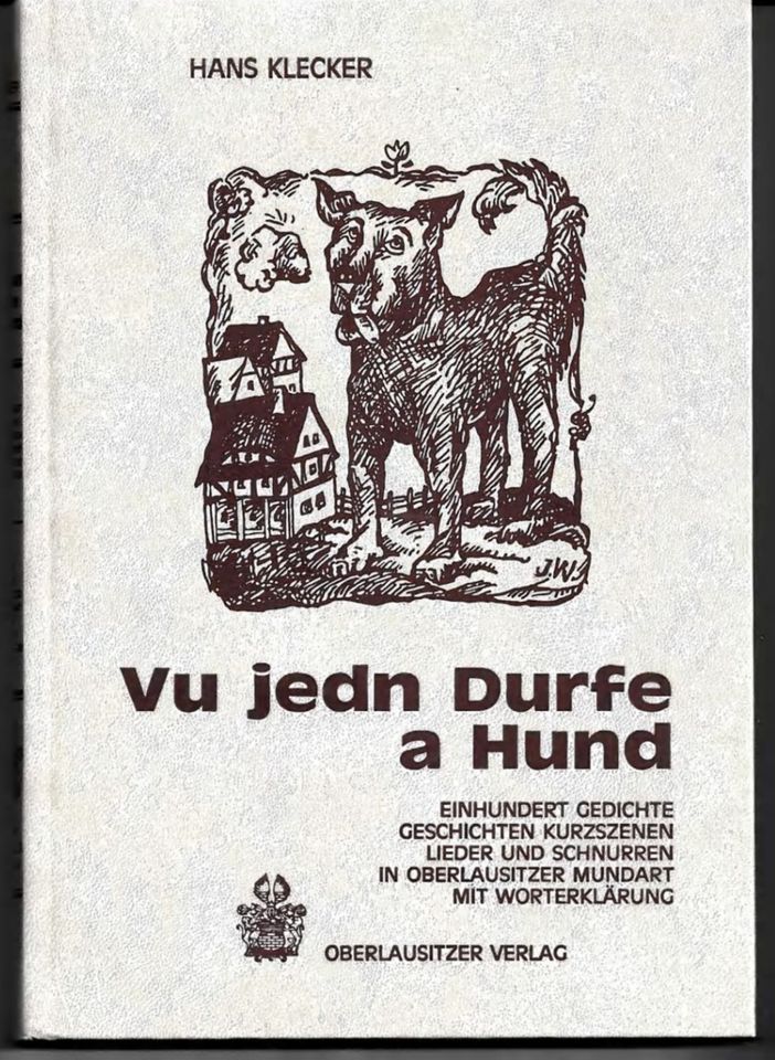 Vu jedn Durfe a Hund Oberlausitzer Verlag Hans Klecker in Bautzen