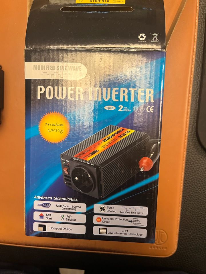 Power inverter input 24V  - output 220-240V  - 150W in Buxtehude