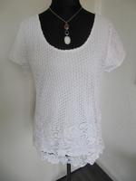 Street one Spitzenshirt Shirt creme Gr. 40 Bayern - Manching Vorschau
