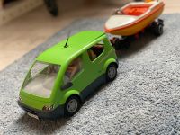 Playmobil Familie mit Auto und Boot incl. Anhänger Baden-Württemberg - Lauf Vorschau