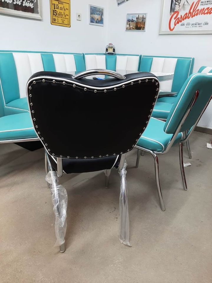 1 Diner Stuhl Möbel USA Style 50er Jahre CO-26 Gewerbe Qualität in Mülheim (Ruhr)