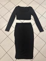Crop Top mit Rock Set in Größe S (schwarz, braun, blau&rosa) Leipzig - Altlindenau Vorschau