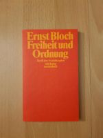 Ernst Bloch Freiheit und OrdnungSozialutopie Suhrkamp Buch Bücher Frankfurt am Main - Gallusviertel Vorschau