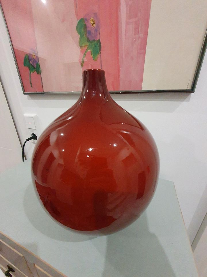 Edel asiatische Kugelvase Dickbauchvase Vase minimalistisch in Wetzlar