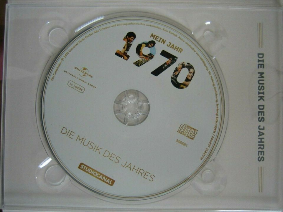 DVD und CD Mein Jahr 1970 Der Film und die Musik des Jahres NEU in Höhenkirchen-Siegertsbrunn