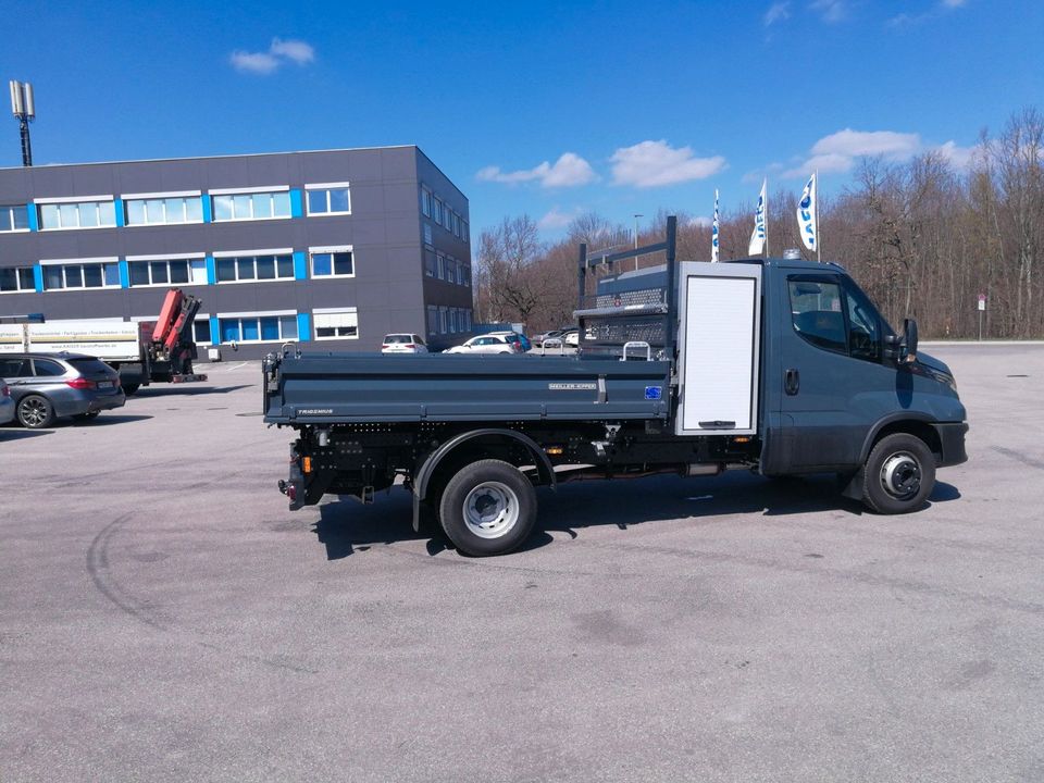 Iveco Daily 70C18 H mit Meiller Trigenius Kipper in Kaufbeuren