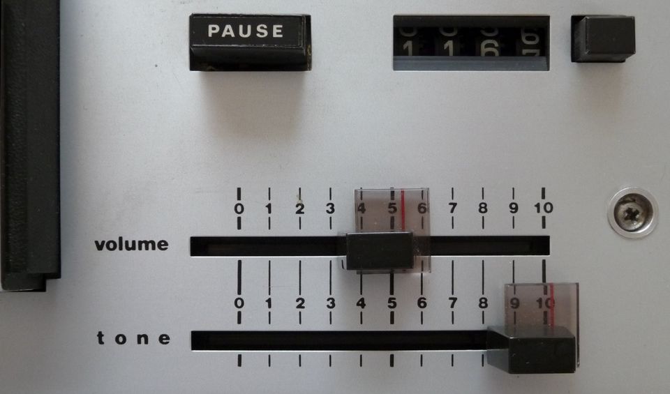 Tonbandgerät Telefunken Magnetophon 210, Mikro TD21, funktioniert in Melle