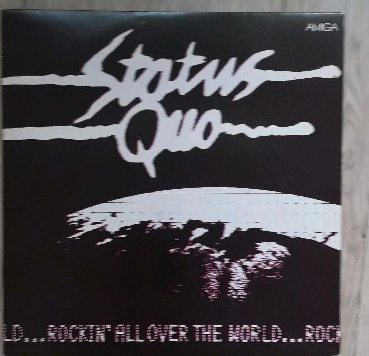 Status Quo AMIGA Schallplatte Vinyl Rockin all over the World in Rostock